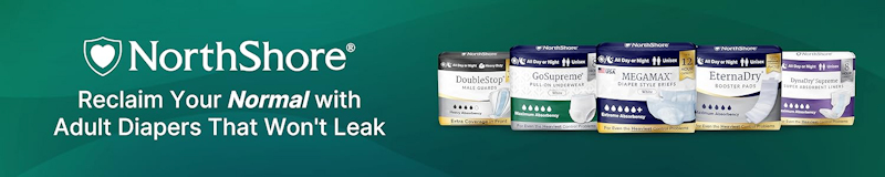 Northshore Adult Diapers at Amazon